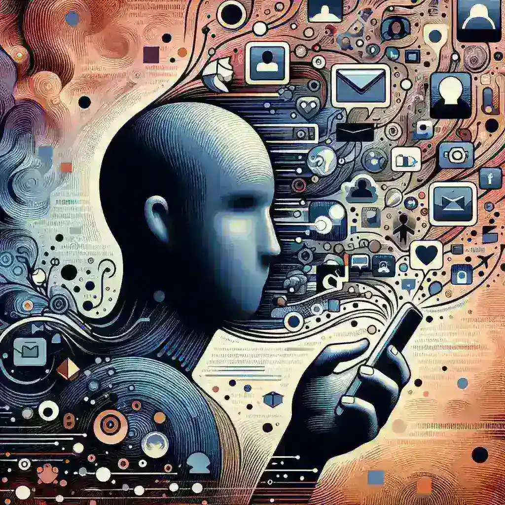 "User browsing Instagram anonymously on a smartphone, exploring and sharing content without revealing their identity, illustrating the concept of private social media engagement."