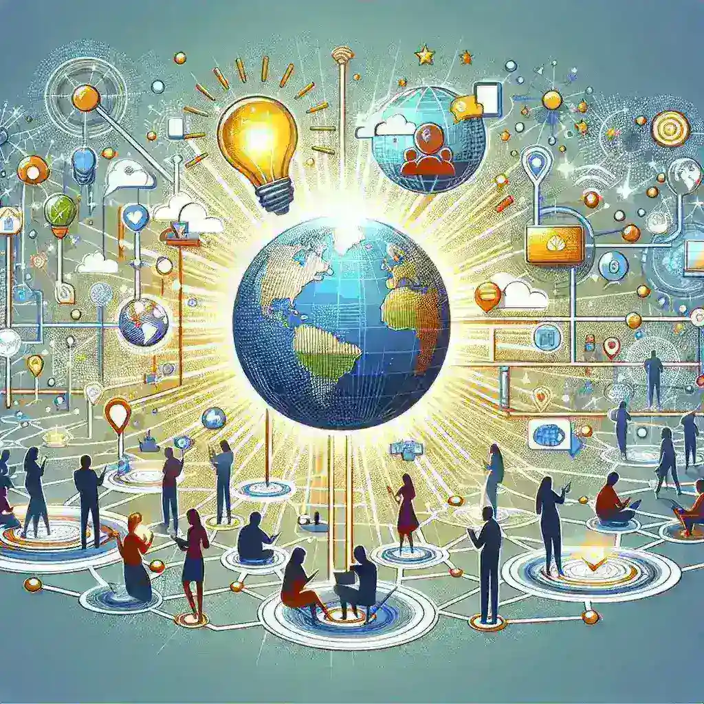 "Grupo de Facebook dedicado a negocios, mostrando miembros interactuando y compartiendo ideas para mejorar la colaboración y marketing en redes sociales."
