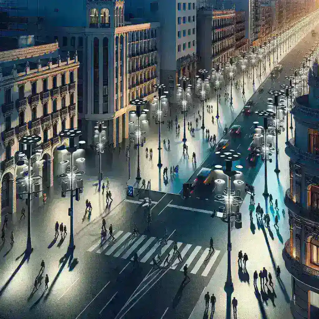 Empresas españolas desarrollan sistemas inteligentes de alumbrado urbano