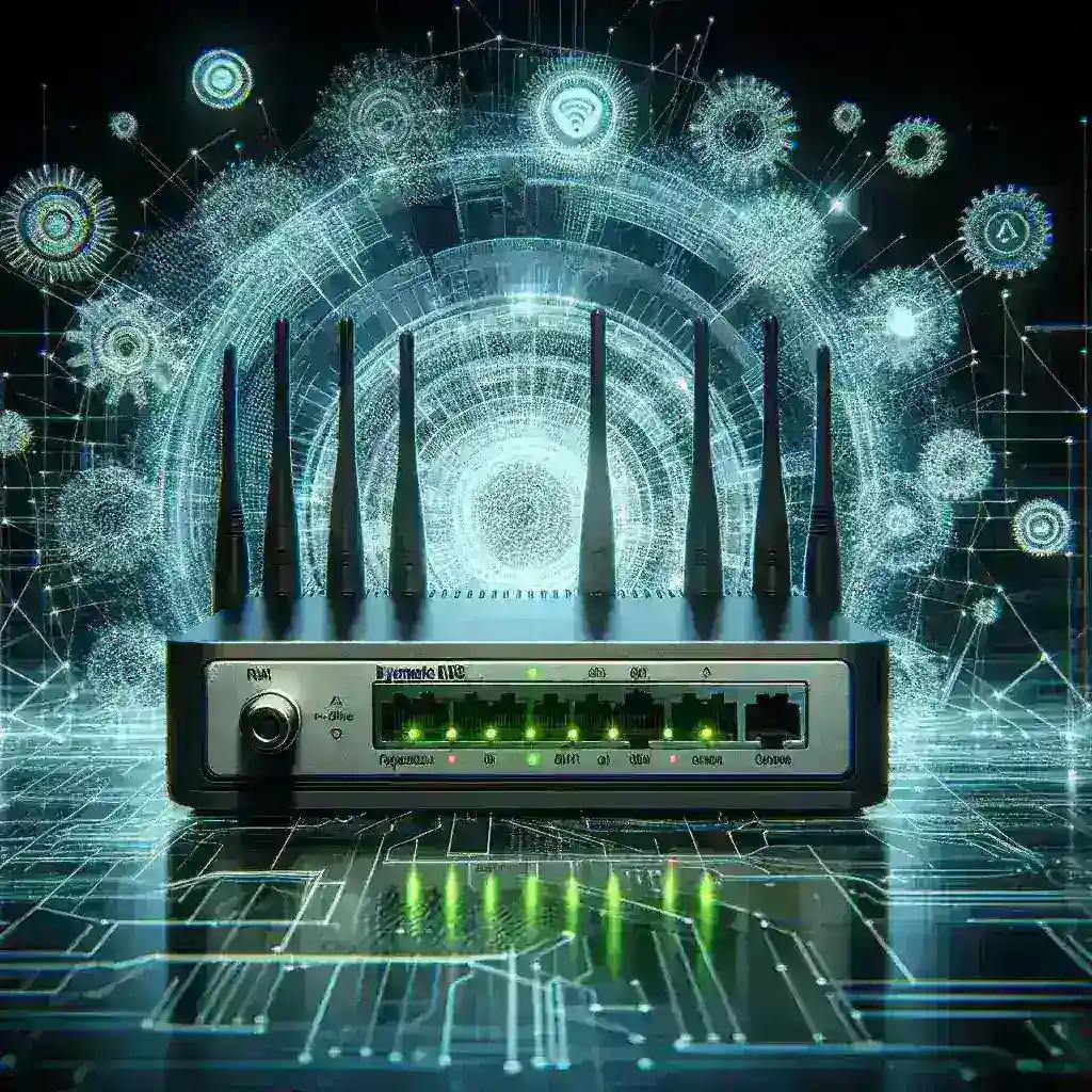 ¿Cómo se configura DNS dinámico en un combo de módem y enrutador?